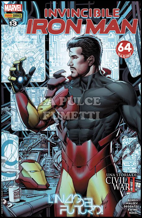 IRON MAN #    49 - INVINCIBILE IRON MAN 13 - CIVIL WAR II